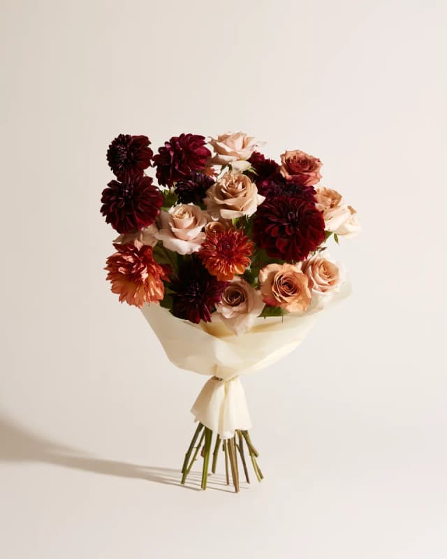 Hand-Tied in Oxblood